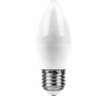Лампа светодиодная LED 13вт Е27 белый матовая свеча (SBC3713) | код 55167 | SAFFIT