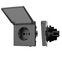 Механизм розетки SCT-TENDO-MCP-SFPL-GR 230В 16А влагозащ. Arlight054601