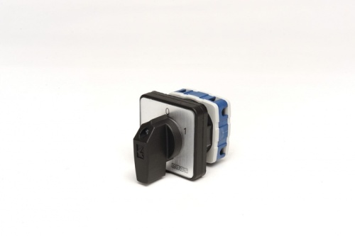 Переключатель двухпозиционный (0-1), 2 полюса, 10А | код PSA010AK231S | EMAS