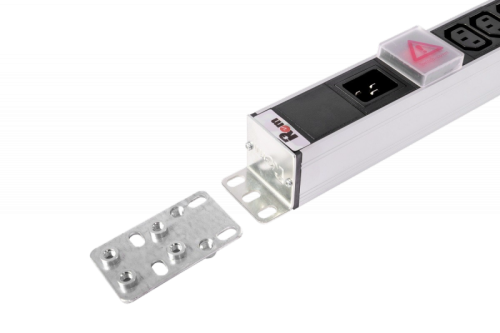 Верт блок розеток Rem-16, 1 фаза 16A, выкл, 36 C13, 6 C19, 1420 мм, вх C20 IEC 320 | код R-16-36C13-6C19-V-1420 | REM