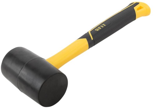 Киянка 65мм 680г фибергласовая ручка резинов. FIT 45514 фото 2 Киянка 65мм 680г фибергласовая ручка резинов. FIT 45514 фото 2