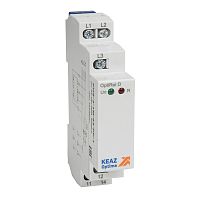 Реле контроля фаз OptiRel D PHS-3-1M-03-PP-1 чередования обрыва фаз 3Ф 1СО | код 331988 | КЭАЗ