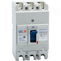 Выключатель автоматический OptiMat E100L025-УХЛ3 | код. 100002 | КЭАЗ 