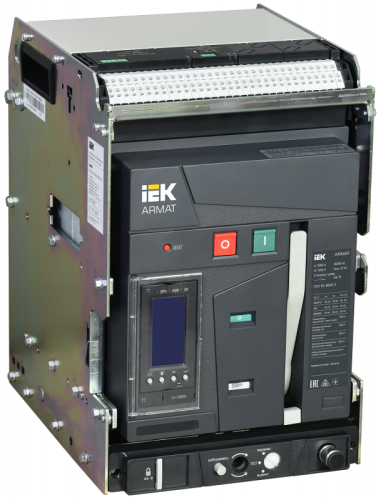 ARMAT Возд. авт. выкл. выдв. 3P A 55кА 1000А TT с акс. IEK | код AR-ACB-3VA-055-1000A-TTCF | IEK