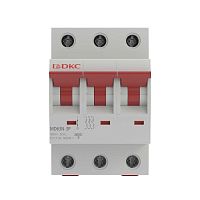 Выключатель автоматический модульный 3п D 16А 6кА YON max MD63N DKC MD63N-3PD16