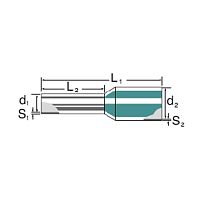 Наконечник H0.5/14 OR BD GSP | код 9005810000 | Weidmueller