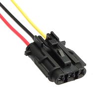 Разъём авт. соединитель RUICHI DJ7031-1.8-21 (18AWG 200 мм), 12/ 24 (DC) В | код 99803 | Ruichi