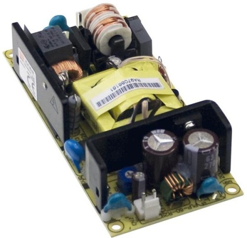 Источник питания AC-DC, 30Вт, вход 90...264В AC 47...63Гц, ККМ, выход 24В/1.3А рег. 0,975...1,3А, изоляция 3750В AC, на плате 101,6х50,8х23 мм, -30...+70С | код PLP-30-24 | MeanWell