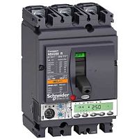 Автоматический выключатель 3П M6.2E-M 150A NSX250R(200кА/415В, 45кА/690B) | код. LV433530 | Schneider Electric 