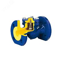 Клапан обратный чугунный подъемный 287A 125 Ру16 Тмакс 300С фланцевый золотник нерж | код 287A125C31 | Zetkama