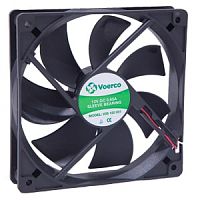 Вентилятор 120х120х38мм, 2500 м3/ч, 24В AC, втулка | код V05 120 003 | CETINKAYA PANO