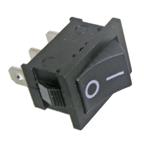 Клавишный переключатель RUICHI MRS-102(A), ON-ON, чёрный | код 56809 | Ruichi