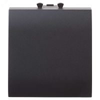 Avanti Вывод кабеля модульный , Черный матовый, 2 модуля | код 4412982 | DKC