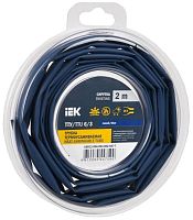 Трубка термоусадочная ТТУ нг-LS 6/3 син. (уп.2м) | код UDR12-006-003-002-K07-T | IEK