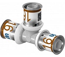 Тройник композиционный пресс PPSU 16 S-PRESS | код 1039944 | Uponor