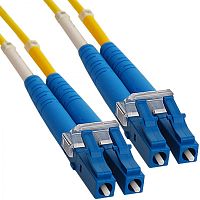 Патч-корд оптический соединительный (SM), 9/125 (OS2), LC/UPC-LC/UPC, (Duplex), LSZH, 3м | код 50-2117 | REXANT