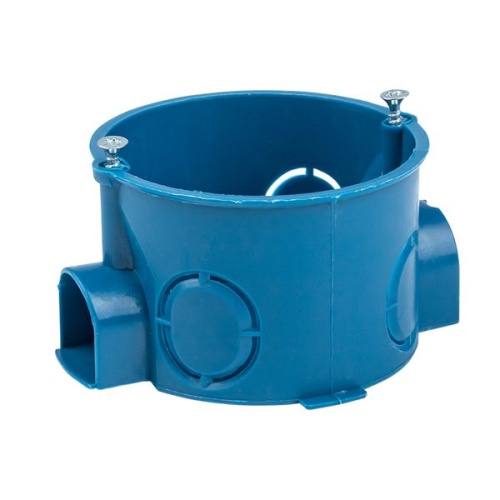 Коробка установочная КМТ-010-002 для твердых стен (68х42) с саморезами IP20 розничный стикер PROxima | код plc-kmt-010-002-r | EKF фото 2