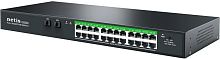 Коммутатор Netis P124GC (L2) 24x1Гбит/с 2SFP 24PoE+ 360W неуправляемый | код 1997965 | NETIS