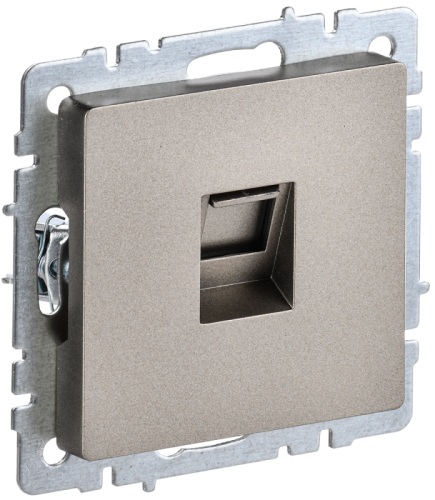 BRITE Роз. комп. RJ45 кат.6 РК11-БрШ шамп. IEK | код BR-K10-2-K37 | IEK