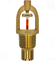 Распылитель спринклерный CBS0-ПВо0,13-R1/2/P57.В2-Аква-Гефест'' бронза | код 00-00011322 | Гефест пожаротушение