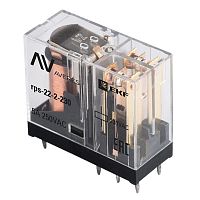 РП slim 22/2 5A 230В AC AVERES | код rps-22-2-230 | EKF