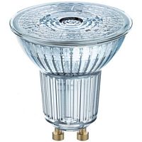 Лампа светодиодная LED 8W GU10 PARATHOM,дим. PAR16 (замена 80Вт)36°,теплый белый свет Osram | код. 4058075095489 | LEDVANCE