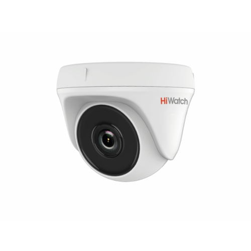 Видеокамера HD-TVI 1Мп уличная купольная с ИК-подсветкой до 20м (DS-T133 (2.8 mm) | код 300612187 | HiWatch