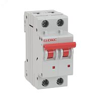 Выключатель автоматический модульный YON MD63 2P 6А B 6kA | код MD63-2B6-6 | DKC