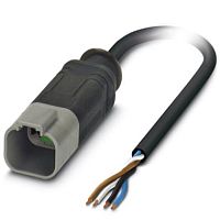 Кабель для датчика / исполнительного элемента SAC-4P-DTMS/10,0-PUR | код 1415015 | PHOENIX CONTACT