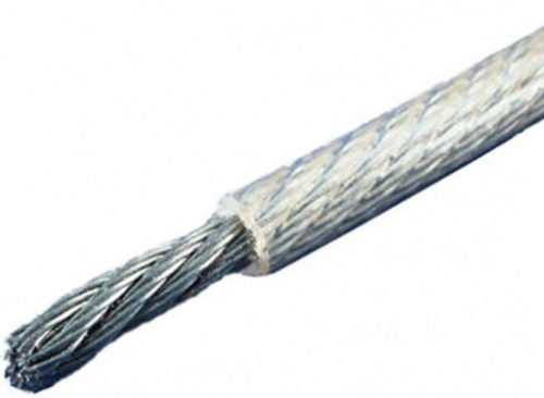 мм стальной в оплетке ПВХ (100м) | код Трос 6/8 | Танис