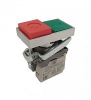 Выключатель Briswik КМЕ 9612м -С зел-красн IP65 УХЛ3 10А 1но+2нз | код aD-FC-5Ai-0633 | Briswik