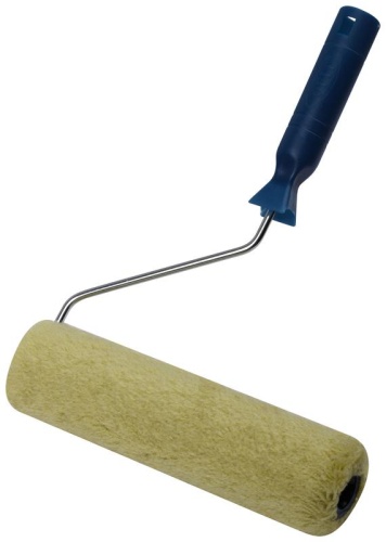 Валик полиакриловый нитяной диаметр 40/76мм ворс 18мм бюгель 6мм 230мм зел. FIT 02154