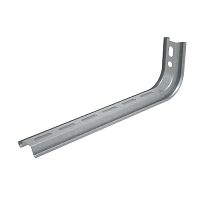 Консоль L-образная KSL200 INOX304 осн.200 сталь 2мм КМ LO8744