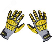 Перчатки для защиты от ударов и порезов DY1350AC-H6 размер 10 | код DY1350AC-H6-10 | SCAFFA