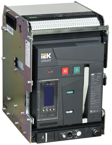 ARMAT Возд. авт. выкл. выдв. 3P A 66кА 1000А TT с акс. IEK | код AR-ACB-3VA-066-1000A-TTCF | IEK
