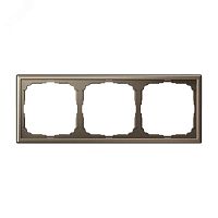 Рамка 3-м ArtGallery универс. мокко | код GAL000603 | Systeme Electric