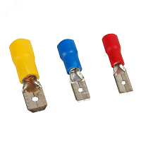 Разъем плоский РпИп OptiKit S-Pp-PVC-1,25-6-0,4(100шт) | код 278089 | КЭАЗ