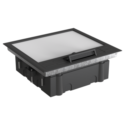 Люк MultiDesk MDK10 на 12мод. IP40 с монтажной коробкой для фальшпола SE MDK10112 фото 6