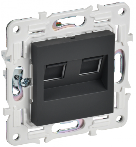 SKANDY Роз. комп. 2-ая RJ45 кат.5E SK-K03G граф. IEK | код SK-K20-1-K53 | IEK