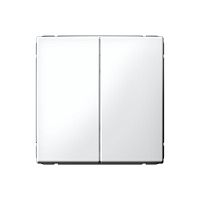 Выключатель 2-кл. ArtGallery (сх. 5) 10AX механизм бел. | код GAL000151 | Systeme Electric
