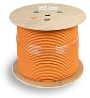Cabeus SSTP-4P-Cat.7-SOLID-IN-LSZH Кабель экранированная витая пара SSTP (S/FTP), категория 7 , 4 пары (23 AWG), одножильный (solid), LSZH, нг(А)-HF, (305 м) | код 7469c | Cabeus