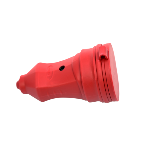 Розетка кабельная MultiSet 16А 2P+E 250В IP44 каучук красн. SE MST4402RD фото 4