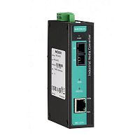 Конвертер IMC-21A-M-SC-T 10/100BaseT(X) to 100BaseFX media converter, multi mode, SC connector, t:-40/+75 | код 00-06062773 | MOXA