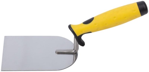 Мастерок нержавеющий мягкая ручка профи "лопатка" 100мм FIT 05083 фото 2 Мастерок нержавеющий мягкая ручка профи "лопатка" 100мм FIT 05083 фото 2