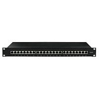 Патч-панель 19,1U, CAT6, 24 порта RJ45, экранированная | код RN6PPF241 | DKC