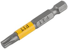 Биты кованые сталь S2 односторонние 50 мм Т30 Профи 2 шт блистер | код 57519 | FIT