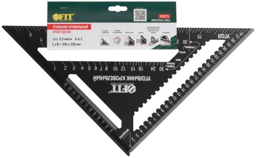 Угольник кровельный цельнометаллический Профи 300х300 мм | код 19275 | FIT фото 3 Угольник кровельный цельнометаллический Профи 300х300 мм | код 19275 | FIT фото 3