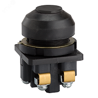 Выключатель кнопочный КЕ 081-У2-исп.1- ( черный) | код 222861 | КЭАЗ