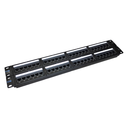Патч-панель TWT 48 портов, UTP, кат.5E, 2U | код TWT-PP48UTP | TWT