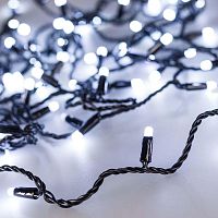 Гирлянда светодиодная ARD-STRING-CLASSIC-10000-BLACK-100LED-MILK-FLASH White230В 7Вт IP65 Ardecoled 031207